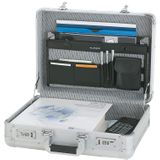 Alumaxx Alu-Aktenkoffer Taurus 46x34,5x15,0 cm 2,9kg Aluminium silber
