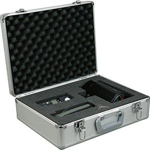 Alumaxx multifunctionele koffer STRATOS I, pilootkoffer van aluminium, zilverkleurige koffer
