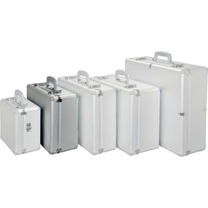 Alumaxx Multifunktions-Koffer ""STRATOS II"", silber aus Aluminium, zur Aufbewahrung und zum Transport tech... (Fotokoffer), Cameratas, Zilver