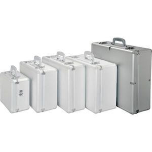 Alumaxx Multifunktions-Koffer ""STRATOS V"", silber aus Aluminium, zur Aufbewahrung und zum Transport techn... (Fotokoffer), Cameratas, Zilver
