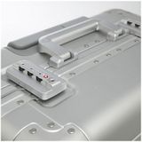 Alumaxx koffer - GRAVITY - aluminium - 4 draaibare wielen - zilver - JU-45192
