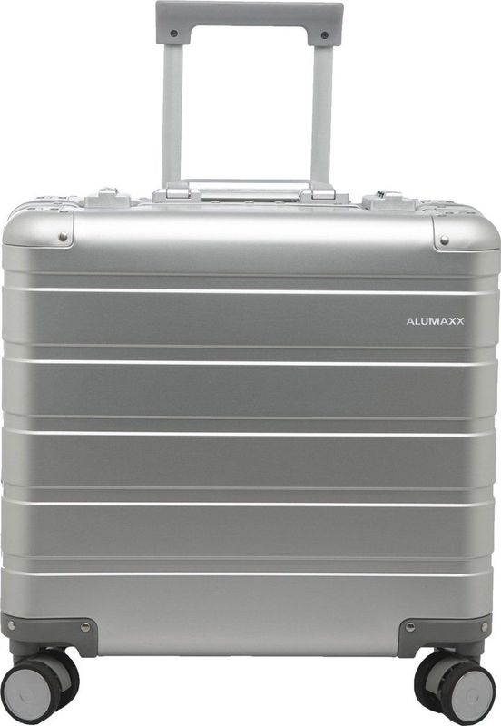 Alumaxx koffer - GRAVITY - aluminium - 4 draaibare wielen - zilver - JU-45192