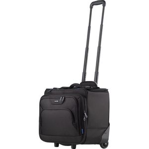 Lightpak Reistrolley - Pioneer - 38x47x27cm - zwart polyester - JU-46108
