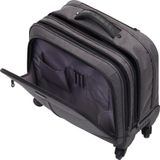 Lightpak Phoenix 4-wiel Business Trolley 43 cm Laptopvak Grau