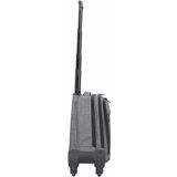 Lightpak Phoenix 4-wiel Business Trolley 43 cm Laptopvak Grau