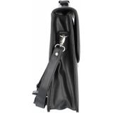 Alassio Aktentasche Anzio 380x285x100mm Kunstleder schwarz