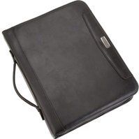 Alassio Schreibmappe Mares I A4 FineTouch Lederimitat schwarz