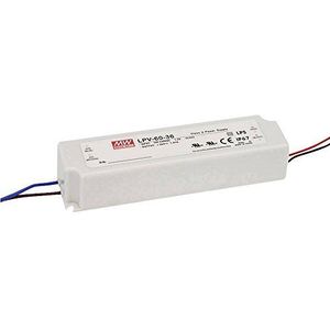 LED-transformator 12 V/DC 60 W 0 - 5 A Constante spanning Mean Well LPV-60-12