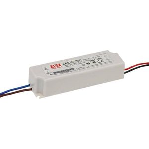 Mean Well LPC-20-700 LED-driver Constante stroomsterkte 21 W 0.7 A 9 - 30 V/DC Niet dimbaar, Overbelastingsbescherming