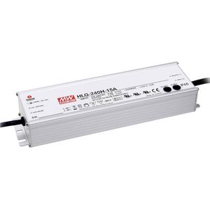 LED-driver, LED-transformator 12 - 24 V/DC 240 W 10 A Constante spanning, Constante stroomsterkte Mean Well HLG-240H-24