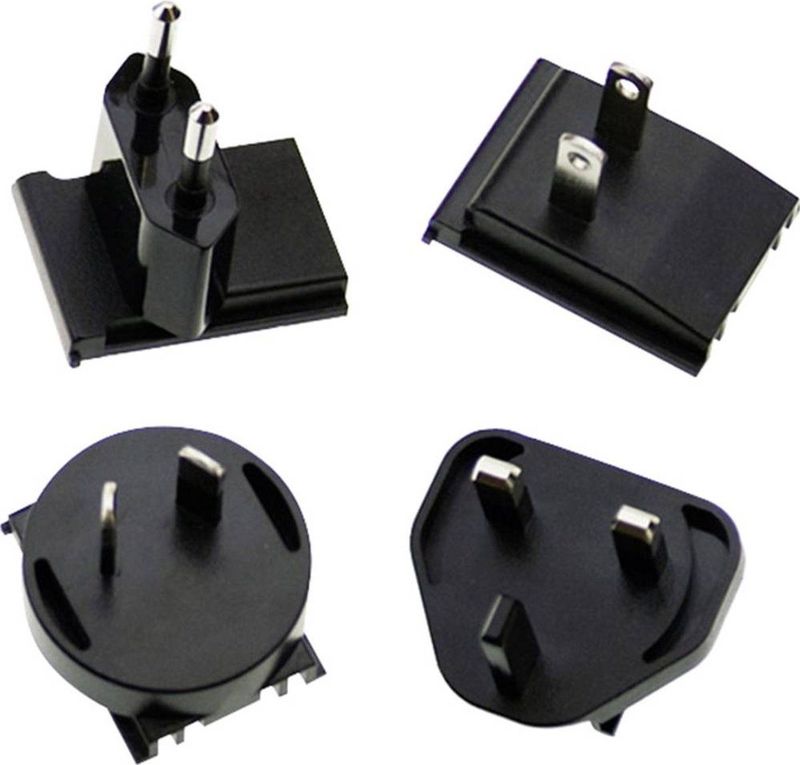 MW Mean Well AC PLUG-MIX Adapterstekker Geschikt voor merk MW Mean Well