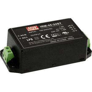 Mean Well IRM-45-12ST AC/DC-printvoeding 45W