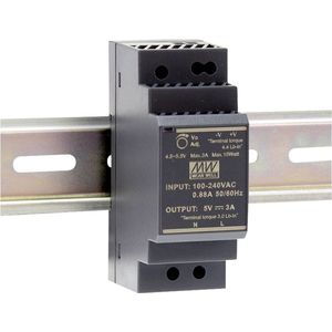 Mean Well - HDR-30-24 - DIN-rail Netvoeding - 24 V/DC - 1.5 A - 36 W - 1 Uitgang