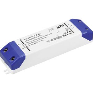 Self Electronics SLT30-12VLG-ES LED-driver Constante spanning 30 W 0 - 2.5 A 12.0 V/DC Geschikt voor meubels, Niet dimb