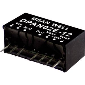 Mean Well - DPAN02C-05 DC/DC-Wandlermodul 200 mA 2 w Anzahl Ausgänge: 2 x Inhalt 1 St.