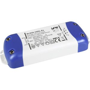 Self Electronics 1842699 SLD30-500IL-ES LED-driver constante stroom 30W 500mA 30-60 V/DC dimbaar, montage au, grijs, blauw