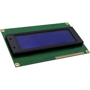 Display OLED Module Geel Zwart 20 x 4 Pixel (B x H x D) 98 x 10 x 60mm DEP20401-Y, Elektronica modules