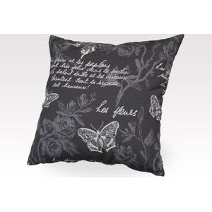 June Garden Decoratief pluche zacht kussen vlinder sierkussen - 16 x 12 inch roze