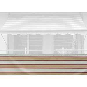 Angerer Freizeitmöbel GmbH Balkonbekleding Exclusiv 90 cm (roest-beige, lengte: 6 meter)