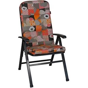Angerer stoelkussen, exclusief stoelkussen hoog design Gera, meerkleurig, 120 x 50 x 7 cm, 1024/087