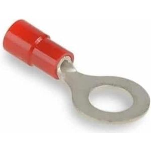 Cimco kabelschoen ring M3 0,5 - 1mm2 rood 100 stuks