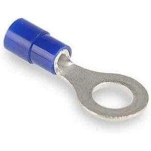 Cimco kabelschoen ring M6 1,5 - 2,5mm2 blauw 100 stuks