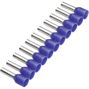 Cimco 18 4506 Adereindhulzen 1.5 mm² Deels geïsoleerd Zwart 500 stuk(s)