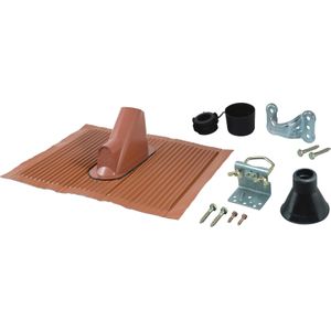 Kathrein ZTS 48ro Antenne Mast Bevestigingsset (Diverse), TV-accessoires, Rood