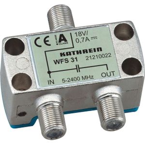 Kathrein WFS 31 Antennesignaal-diplexer, TV-accessoires, Zilver