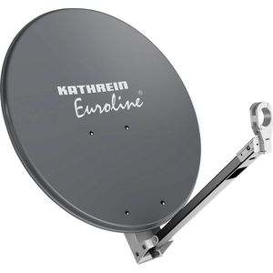 SAT Anlage TechniSat 80cm Schüssel LogiSat Quad LNB Wandhalter 25cm HDTV HD h