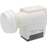 Kathrein KEL 444 Quad LNB Aantal gebruikers: 4 Feed-opname: 40 mm Grijs, Wit