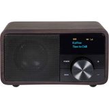 Kathrein DAB+ 1 mini Radio DAB+, VHF (FM) Bluetooth Hout (donker)