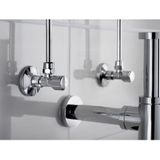 Schell Comfort Eckventil 049170699 chrom, 1/2", mit ASAG, mit Schubrosette