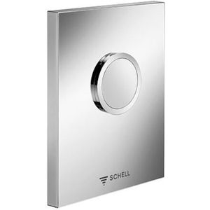 Schell Compact edition urinoir bedieningsplaat frontbediening wit 028001599