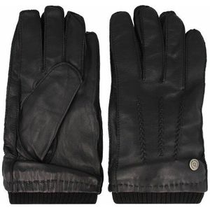 bugatti Leren handschoenen schwarz
