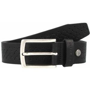 Bugatti - Gürtel Leder (schwarz schwarz) 1 ct Schwarz Herren (40.29 € / 1 ct)