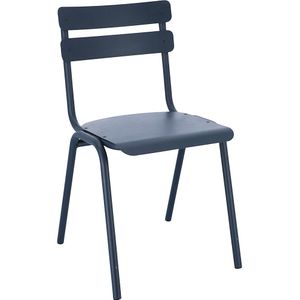 Buitenstoel ONE, VE = 4 stuks, grijsblauw