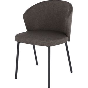 Multifunctionele stoel MILA, frame van staalbuis zwart