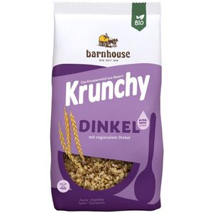 Barnhouse Krunchy pur spelt zonder suiker 750 gram