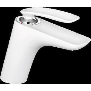 Kludi - Balance White Waschtischarmatur 520269175 chrom/weiß, ohne Ablaufgarnitur