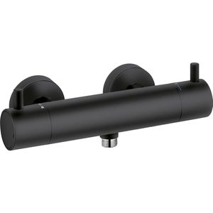 KLUDI BOZZ Therm.-Brausearmatur ohne Brausegarnitur mattschwarz, 352033938