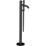 Kludi Bozz - Badewannenarmatur, Bodenmontage, mit Zubehör, schwarz matt 385903976