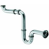 Siphons - Röhrensiphon, Raumsparmodell, chrom 1025505-00 - Kludi