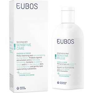 Eubos - Sensitive - Douchecrème - 200 ml - Thermaal Water