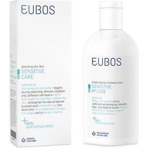 Eubos - Sensitive Shower Oil - Douche Oil - 200ml - Zonder Kleurstoffen