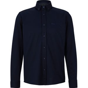 BOSS Joe - Overhemd - Blauw - Strijkvriendelijk - Regular Fit