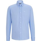 BOSS - Joe Regular Fit - Overhemd - Blauw - Strijkvriendelijk