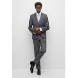 Hugo Boss - Colbert - Grijs - Wol - Slim Fit