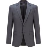 Hugo Boss - Colbert - Grijs - Wol - Slim Fit