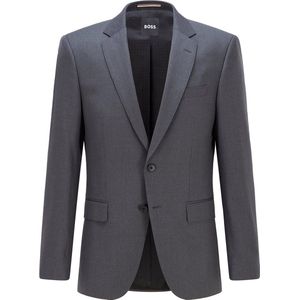 Hugo Boss - Colbert - Grijs - Wol - Slim Fit